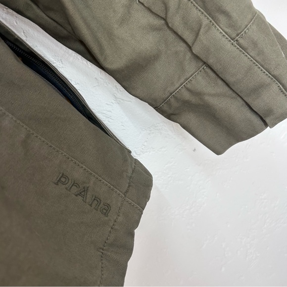 Prana Upper Dash Shirt Jacket Mens L Slate Green Flannel Lined Chore Coat NWOT - Picture 9 of 16